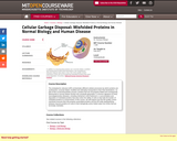 Cellular Garbage Disposal: Misfolded Proteins in Normal Biology and Human Disease, Fall 2011