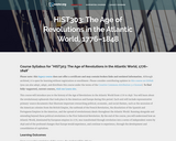 The Age of Revolutions in the Atlantic World, 1776-1848