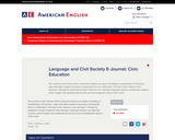 Language & Civil Society: Civic Education