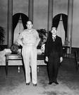 1945 Photograph of Emperor Hirohito and General MacArthur