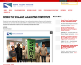 Being the Change: Analyzing Statistics