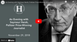 An Evening with Seymour Hersh, Pulitzer Prize-Winning Journalist
