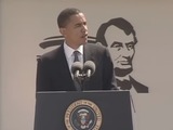 Senator Barack Obama Speaks About Abraham Lincoln at Museum Dedication