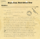 Report from the U.S. Chief of Staff Ordering General MacArthur to Abandon the Philippines and Evacuate to Australia, February 23, 1942 (Page One)