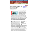 The American Civil War: An Environmental View