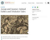 Aesop and Ananse: Animal Fables and Trickster Tales