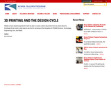 3D Printing and Design Cycle