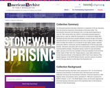 Stonewall Uprising Interviews Collection