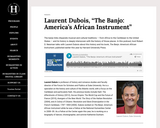 The Banjo: America’s African Instrument