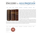 From English to Algonquian: Early New England Translations