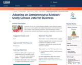 Adopting an Entrepreneurial Mindset - Using Census Data for Business