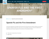 Spanish Flu and the First Amendment