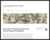 Of Civil Government" (The Second Treatise of Government)