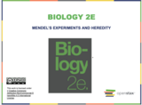 Biology I Course Content, Mendel's Experiments and Heredity, Mendel's Experiments and Heredity Resources