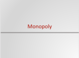 Principles of Microeconomics Course Content, Monopoly, Monopoly Resources