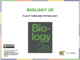 Biology II Course Content, Plant Form and Physiology, Plant Form and Physiology Resources