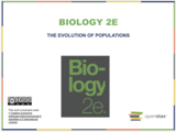 Biology I Course Content, The Evolution of Populations, The Evolution of Populations Resources