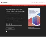 American Government and Politics in the Information Age – Open Textbook