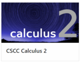 MATH 1152 CSCC Calculus 2