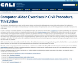 Computer-Aided Exercises in Civil Procedure, 7th Edition