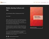 Media, Society, Culture and You