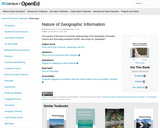 Nature of Geographic Information Systems