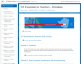 ICT Essentials for Teachers (Zimbabwe)