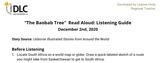 "The Baobab Tree" Read Aloud: Listening Guide