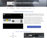 Deeper Learning Hub - Grade 4-12 PBL for Online (or at School) Learning