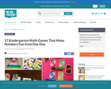 17 Kindergarten Math Games That Make Numbers Fun from Day One