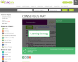 Consensus Mat - Learning Strategy