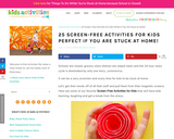 25 Screen-Free Activities for Kids