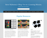 Steve Wyborney's Blog: I'm on a Learning Mission - MATH RESOURCES