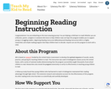 Beginning Reading Instruction