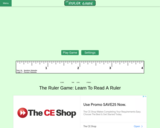 Learn to read a Standard English/Metric Ruler