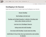 StoryMapping in the Classroom – Defining Moments Canada