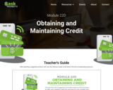 Obtaining and Maintaining Credit (Module 22D)