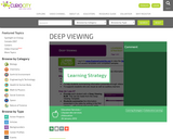 DEEP VIEWING - Learning Strategy