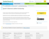 Queen's Diamond Jubilee Scholarship