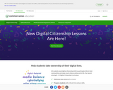 Digital Citizenship Lessons - Common Sense Education