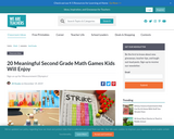 20 Meaningful Second Grade Math Games Kids Will Enjoy