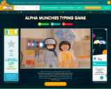 ALPHA MUNCHIES TYPING GAME