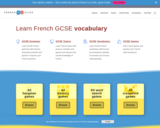 Learn French GCSE grammar, topics and vocabulary