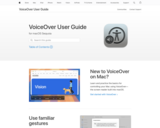 VoiceOver User Guide for Mac