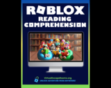 Roblox Reading Comprehension (Editable to any topic/grade - as is - grade 3-6)