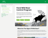 Feral Wild Boar Control Program