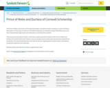 Prince of Wales and Duchess of Cornwall Scholarship