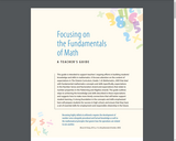 Focusing on the Fundamentals of Math K-8 - From ON