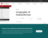 Geography of Saskatchewan