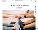 12 At-Home Workouts to Do With Your Kids – QALO